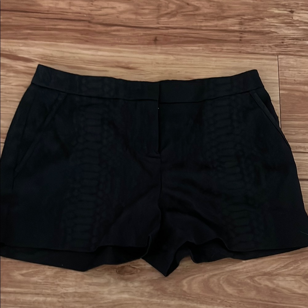 Dkny Black High Waist Tailored Shorts